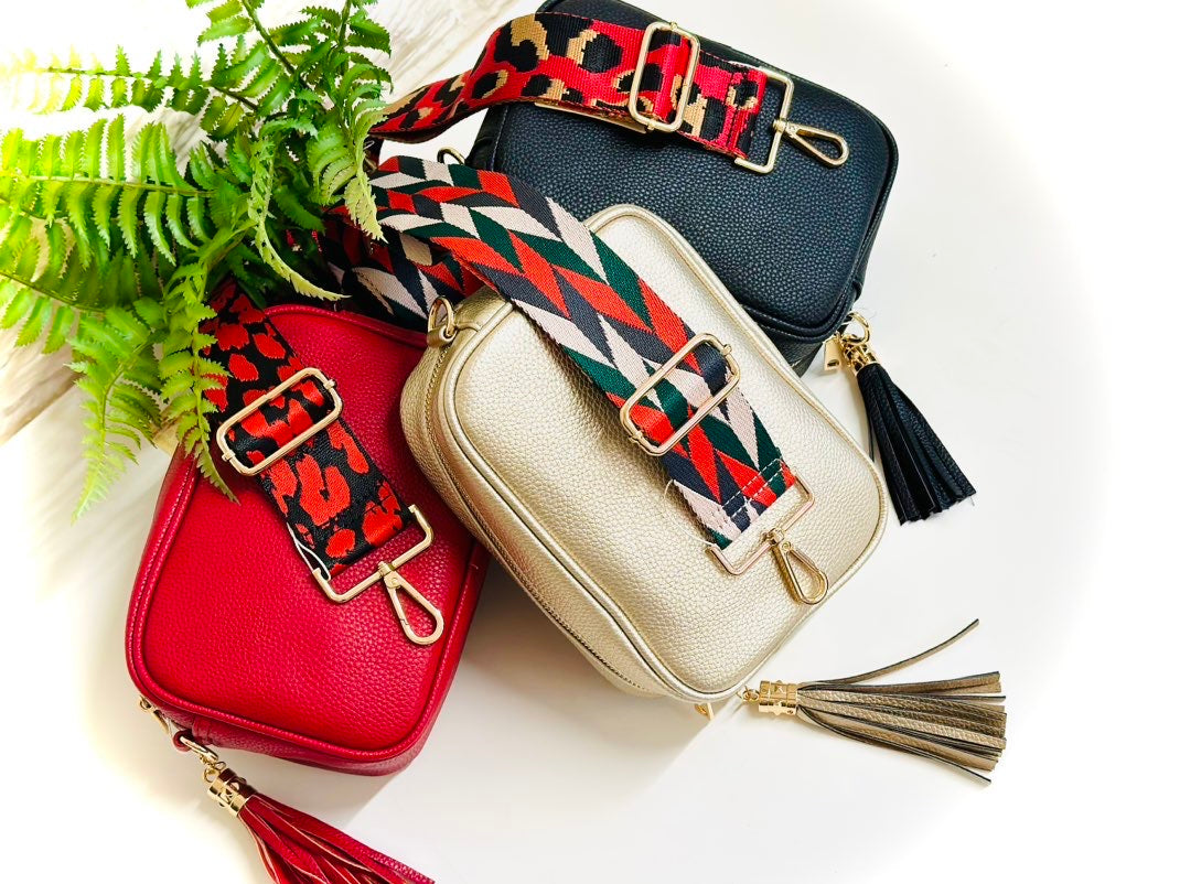 Crossbody Box Bag - Black