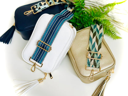Crossbody Box Bag - White