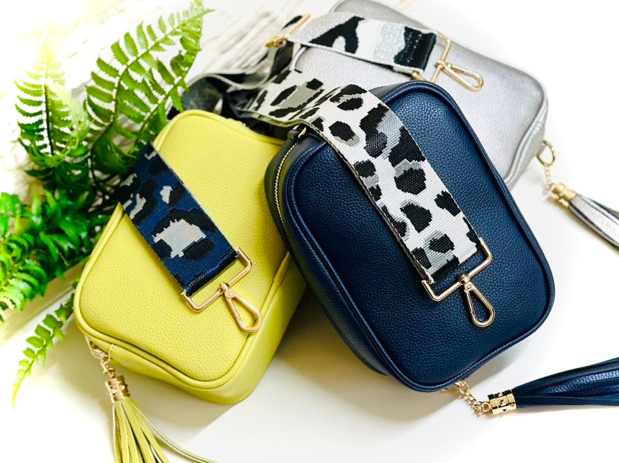 Crossbody Box Bag - Navy