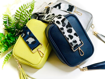 Crossbody Box Bag - Navy