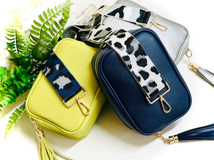 Crossbody Box Bag - Silver