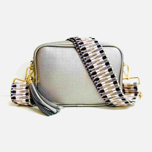 Crossbody Box Bag - Pewter